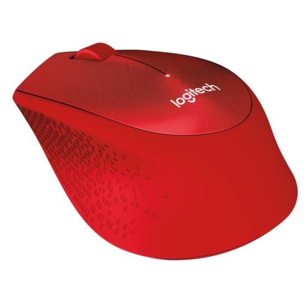 LOGITECH M330 Silent Plus Silent Mouse - Trådlös - Röd