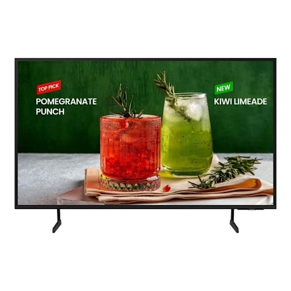LED-bakgrundsbelyst LCD-TV - Crystal UHD - Smart TV - Samsung - Samsung BE43D-H - Diagonalklass 43" BED-H Series LCD TV re Svart