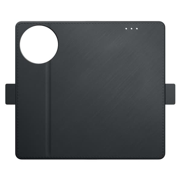 Plånboksfodral - 3MK SKYDD - Realme C67 - Svart - Semi-styv - Magnetisk