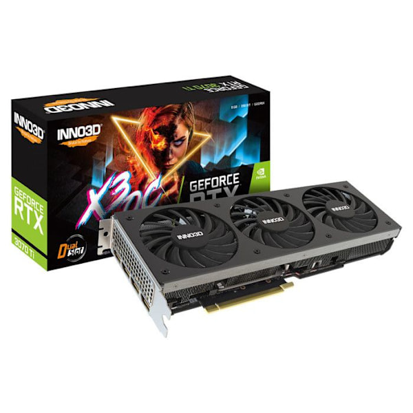 Inno3D GeForce RTX 3070 Ti X3 Svart