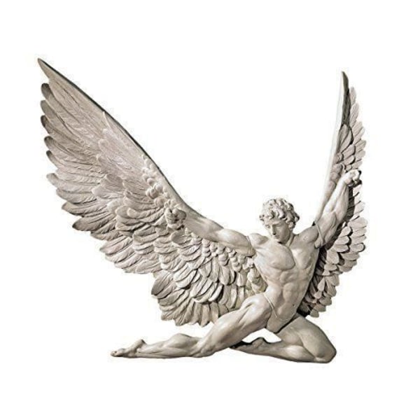 Design Toscano Icarus väggskulptur Benvit 35,5 x 33 x 10 cm - NG33636