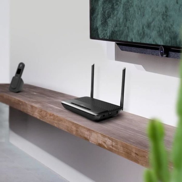 TP-LINK TD-W9960v(DE) Wi-Fi-router Inbyggt modem: VDSL, ADSL 2,4 GHz 300 Mbit/s