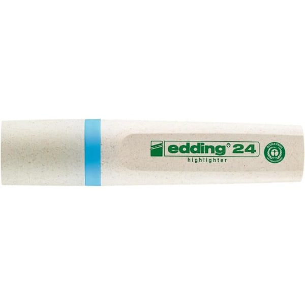Sats med 10 Ecoline 24 Ljusblå Markeringspennor med Bisead Spets 2-5 mm