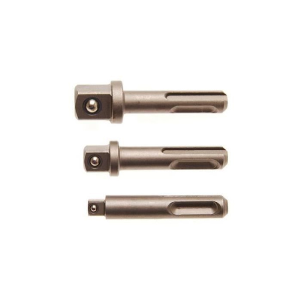 Han SDS-adapterset 6,3 mm (1/4"), 10 mm (3/8"), 12,5 mm (1/2") 3 stycken