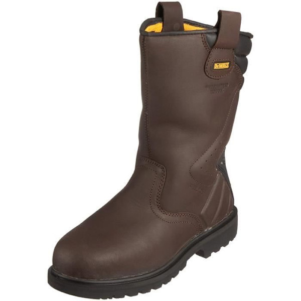 Säkerhetsskor - DeWalt - DWF-50071-121-12 - Brun - Resistenta 200 joules - Höga läder kastanj