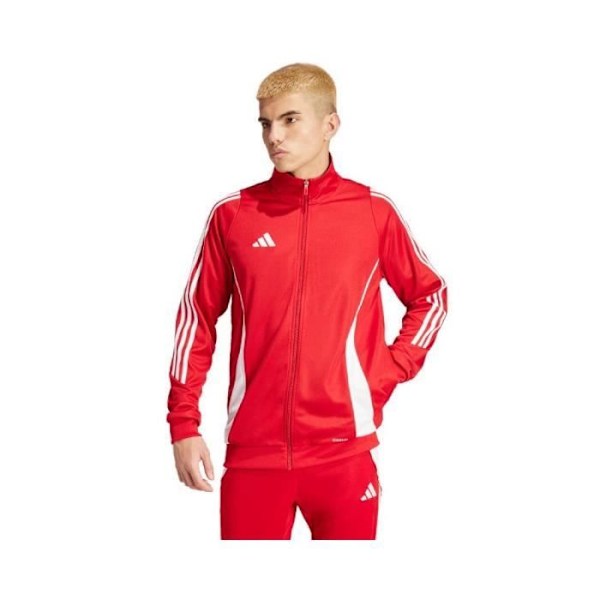 Tröja - ADIDAS - Tiro 24 Träning - Röd - Herr - Långa ärmar - Huva Röd M