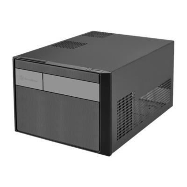 SilverStone SST-SG11B - Sugo Micro ATX Cube datorfodral, svart