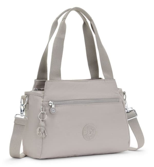 kipling Grå axelväska för kvinnor - Basic Elysia Shoulderbag Grå Grå 234588 grå