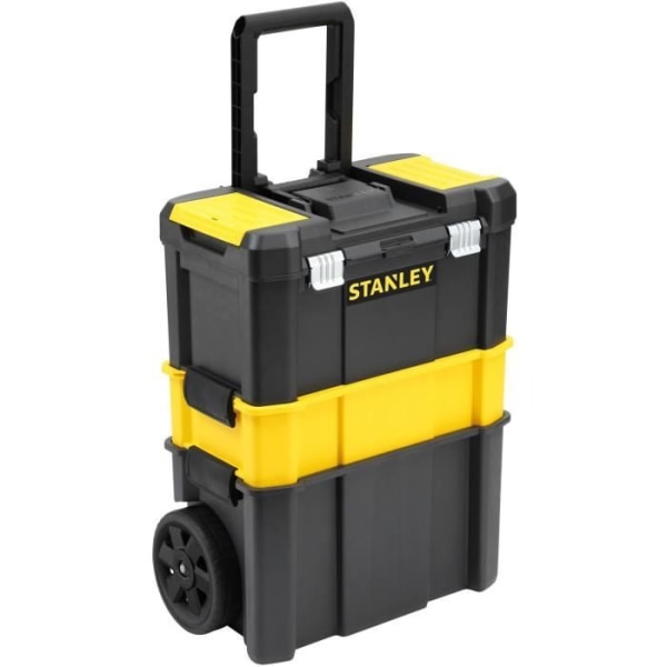 STANLEY - Classic Line 3-i-1 verktygsvagn med metallklämmor - STST1-80151 Svart