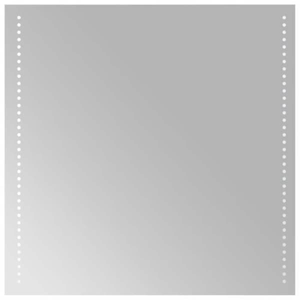 vidaXL LED-badrumsspegel 60x60 cm 151721