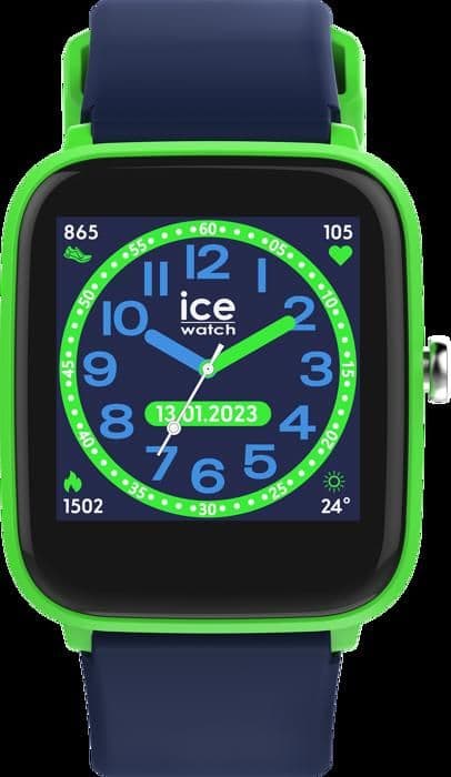 Barnklocka - Ice Watch - Smart Junior - Digital - PVC-rem - 35mm Blå