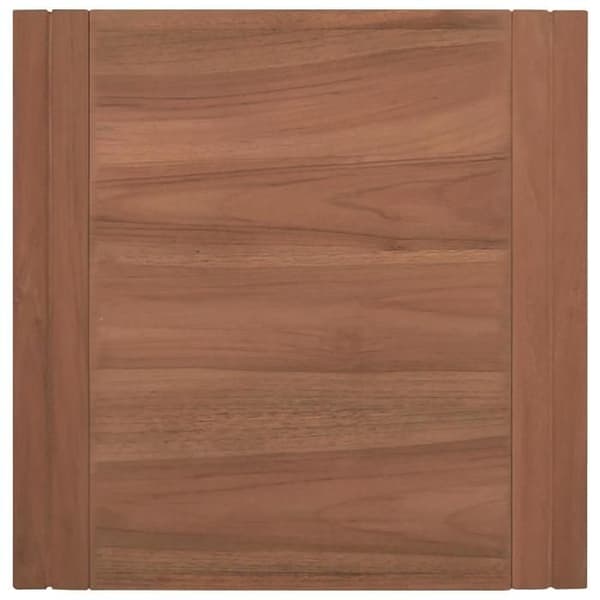 vidaXL Badrumsväggskåp 45x45x35 cm Solid Teak 338233