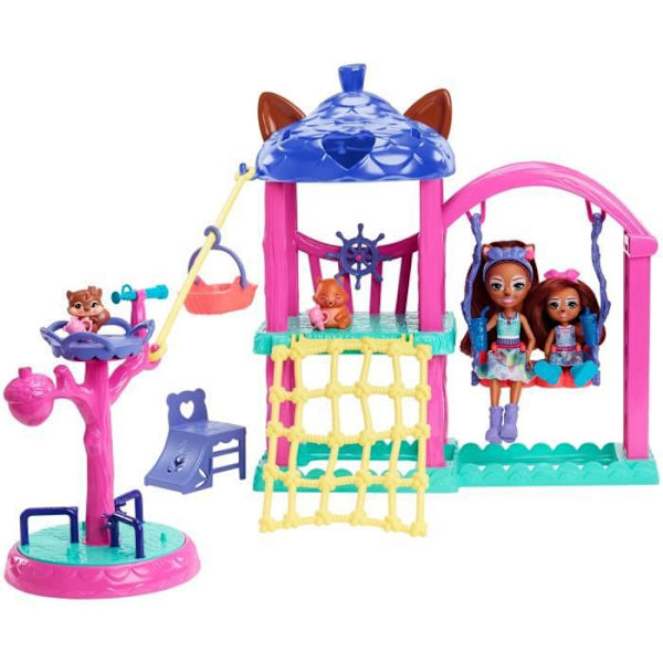 Enchantimals - Lekplats - Docka - 4 år och + Flerfärgad