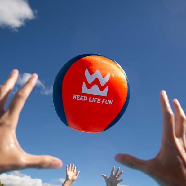 Waboba strandboll orange/blått