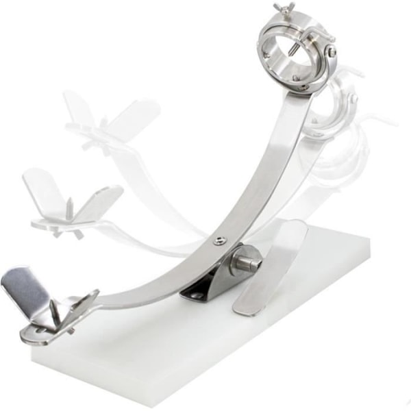 Swivel jamonero - Flores Cortés - Fiberrocker - Vit färg - Professionellt stöd