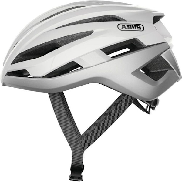 Cykelhjälm - Abus - Stormchaser - Lätt - Bekväm - Välventilerad polärvit jag