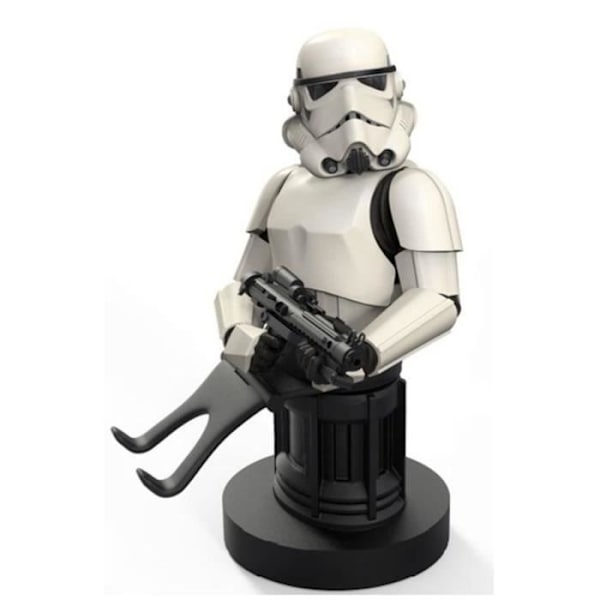 Support & Laddningsfigur för Controller och Smartphone - UTFÖRLIGT SPEL - STORMTROOPER Vit