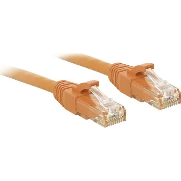 Lindy 1m UTP Cat 6 med anti-cut skydd för kabelnät-orange