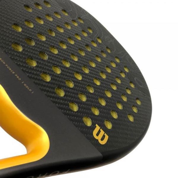 Padelracket - Wilson - Carbon Force Pro Gold LTD svart guld