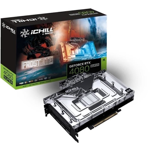 Grafikkort - INNO3D - GeForce RTX 4080 Super iCHILL Frostbite