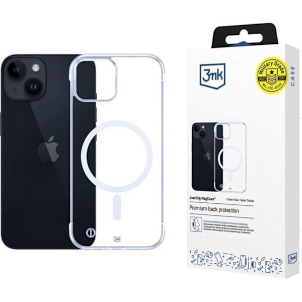 Telefonanrop förstärkare - 3mk Just20g MagCase hörförstärkare för iPhone 14 Plus