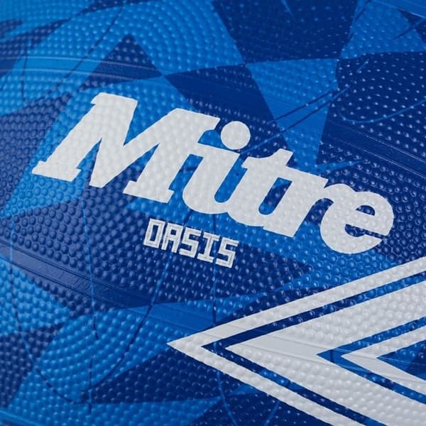 Ballon Mitre Oasis - blå/vit - Blå - Storlek 5 blå vit