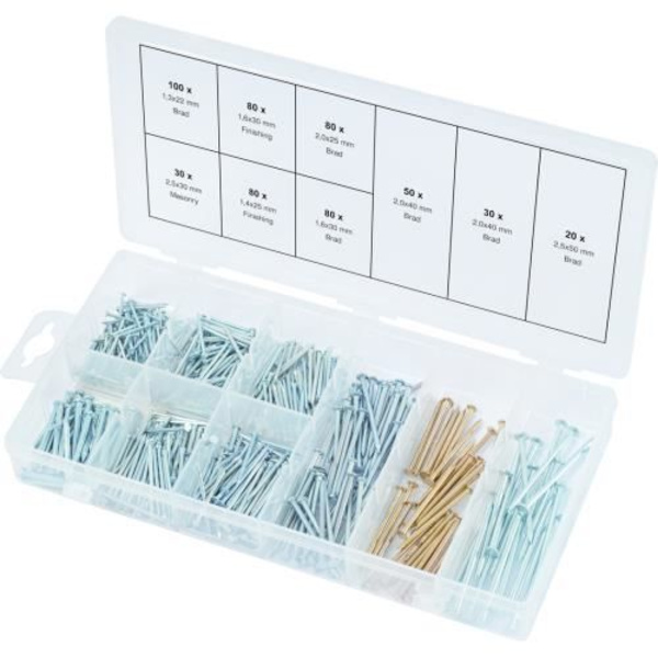 Nagelsortiment - KS TOOLS - 550 st