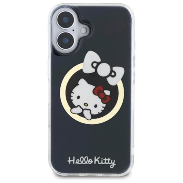 Coque Hello Kitty IML Fun Bow MagSafe för iPhone 16 (svart) svart