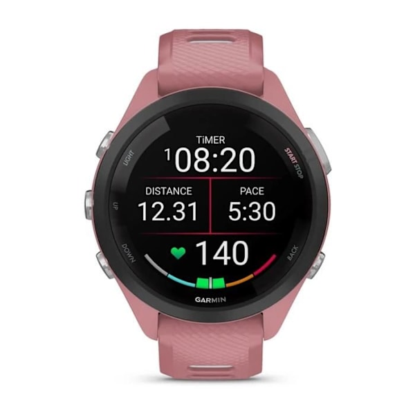 Garmin Forerunner 265s ljusrosa klocka