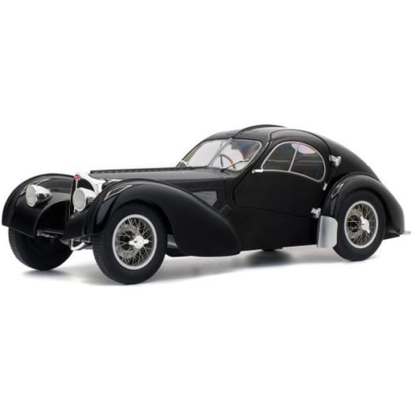 Bugatti 57SC Atlantic 1937 bil - Bugatti - Modell 57SC Atlantic 1937 - Svart - För barn från 3 år och uppåt