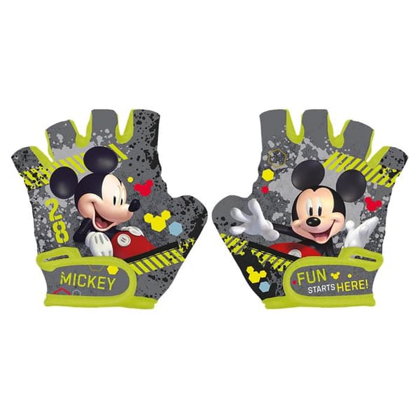 Barnhandskar Seven Mickey grå/gul Unik storlek