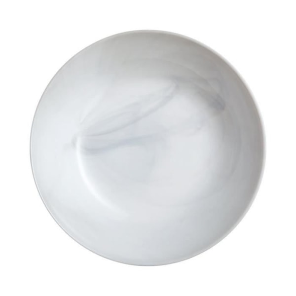 Grå sopptallrik 20 cm Diwali Marble - Luminarc 42 Grå