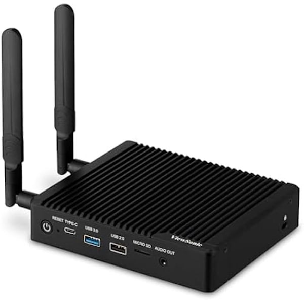 Annoteringsprogramvara - VIEWSONIC - VIEWBOARD Box - Android 11 - 2 kg - Svart Svart