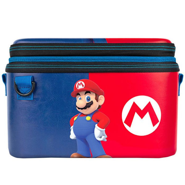 Förvaringsbox - PDP - Pull N Go - Mario: Power Pose - Switch Blå