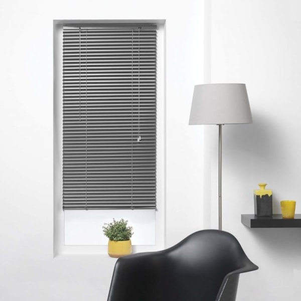 Persiennlister 50 x 130 cm Venetiansk aluminium antracit Antracit