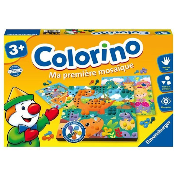 Ravensburger - Colorino Min första mosaik Flerfärgad