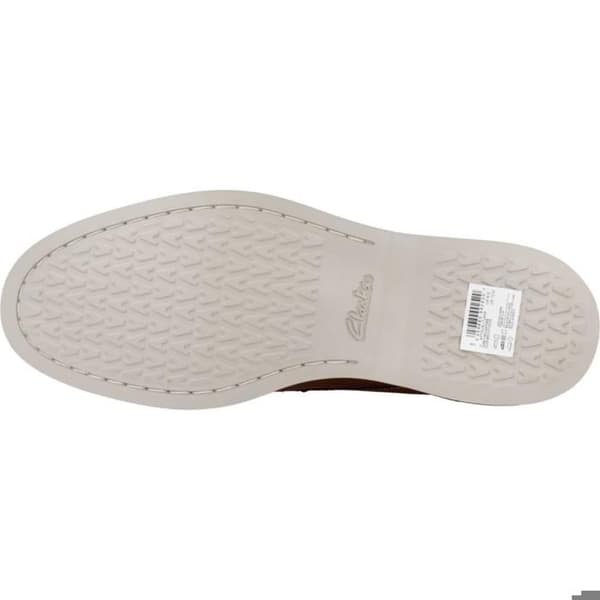 ATTICUS läderderby för män med platt klack - CLARKS - cognacfärg Cognac 43