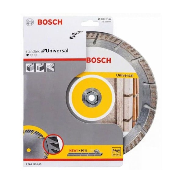 Diamantskiva 230x22,23x2,3x10mm för betong - BOSCH - 2608615065