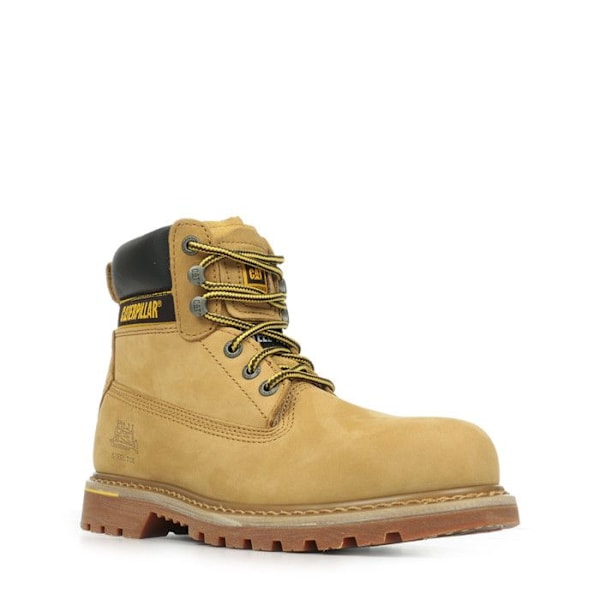 Säkerhetsskor - Caterpillar - Holton - Färg Honung - Skyddstå - Goodyear-sula Honey Reset 40