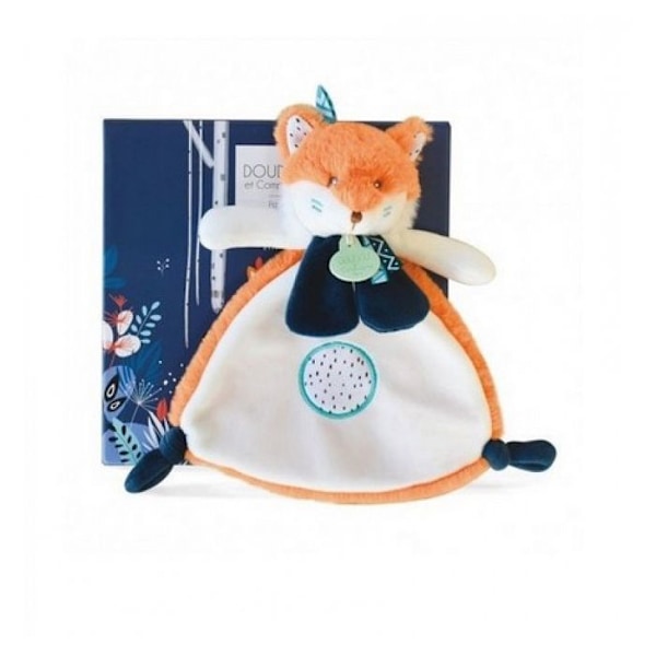 Rävtäcke - DOUDOU ET COMPAGNIE - Tiwipi - 23 cm - Platt - Blandat