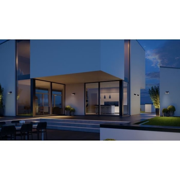 Utomhus LED-strålkastare med STEINEL Spot DUO Sensor Connect Bluetooth 14.6W 3000K - Antracit Grå