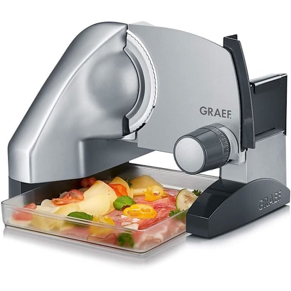 Slicer - Graef - SKS500 - Rostfritt stål - Blad 170 mm - Säkerhetsbrytare