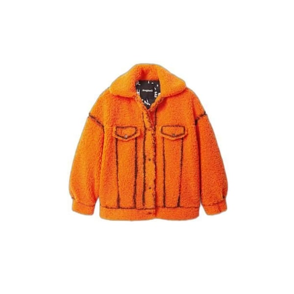 Desigual Colorado fleece för kvinnor - orange - S Orange S
