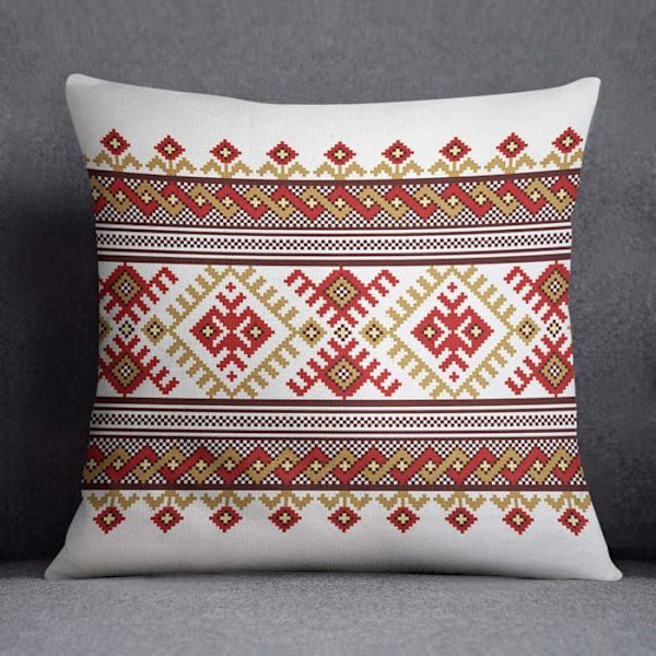 Bonamaison Kuddfodral - 1 - Kuddfodral, Polyester, Flerfärgad, 45x45