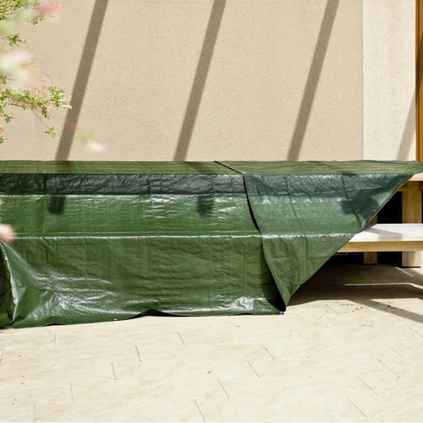 Parasolöverdrag - Windhager parasolöverdrag - 07030 - Skyddsfutter Skyddsfutter Medium 2 x 3 m grön