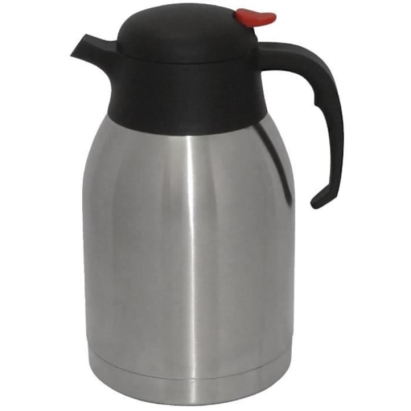 Isolerkanna - Olympia - 2 L - Rostfritt stål - För vuxna - Kompatibel med kaffemaskiner Rostfritt stål
