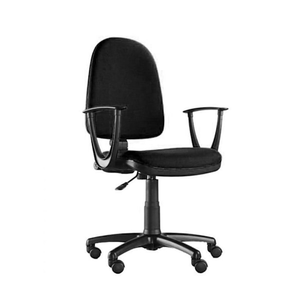 Kontorsstol - kontorsfåtölj Kontorsprodukter - 23023531-05 - Evia svart kontorsstol