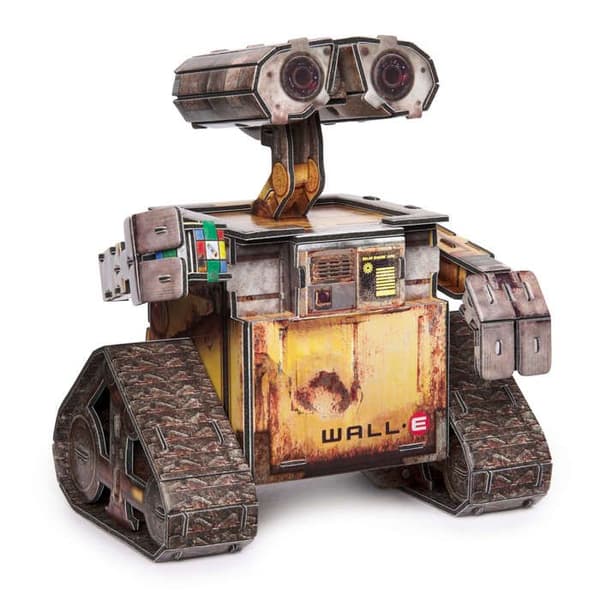 Pussel 3D - SPIN MASTER - WALL-E - 60 delar - Detaljerad modell - För samlare