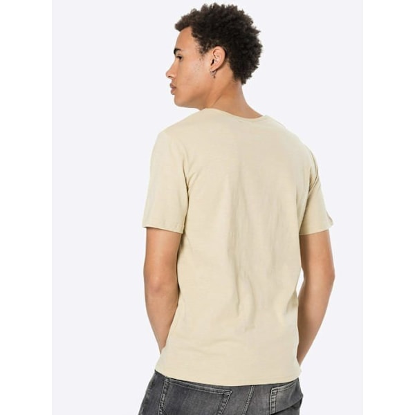 Key largo Cookie Rund T-shirt herr Blekt sand S