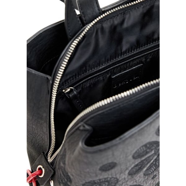 Desigual Svart fritidsryggsäck för kvinnor - Dejavu Sumy Mini Backpack 300117 svart